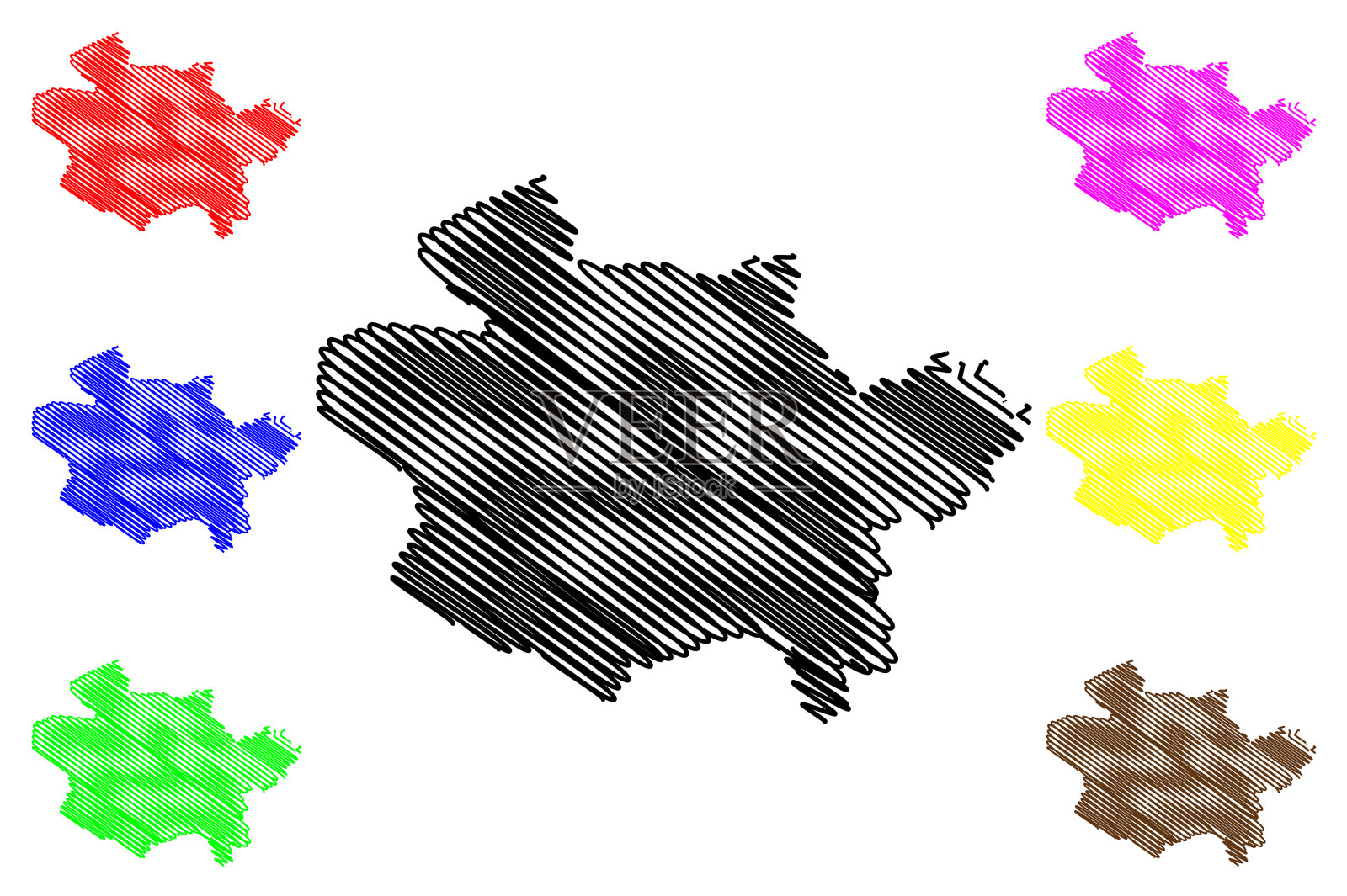 德国奥斯纳布吕克城市联邦共和国低插画图片素材