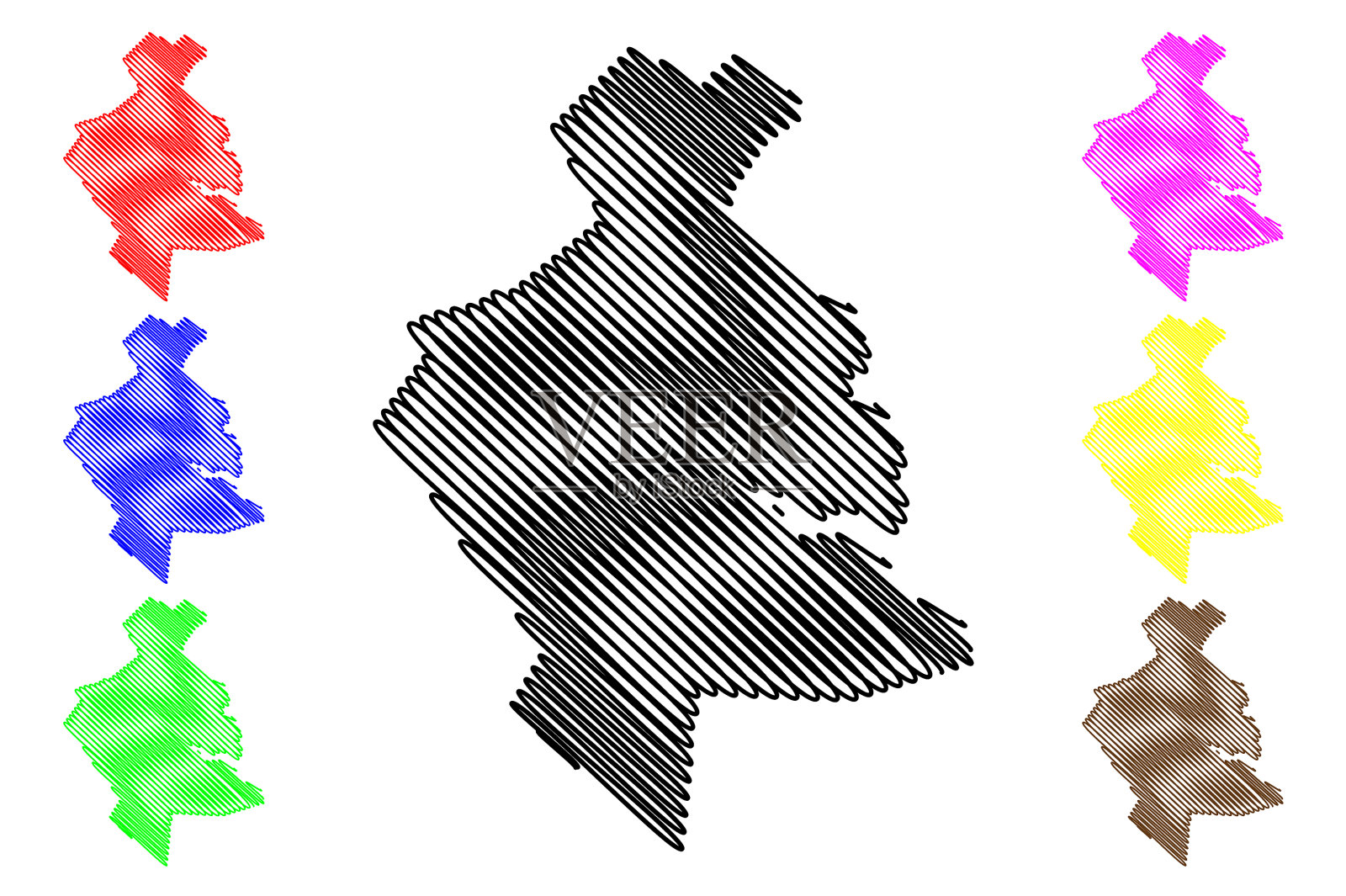 塞尔维亚共和国苏博蒂卡市伏伊伏丁那插画图片素材