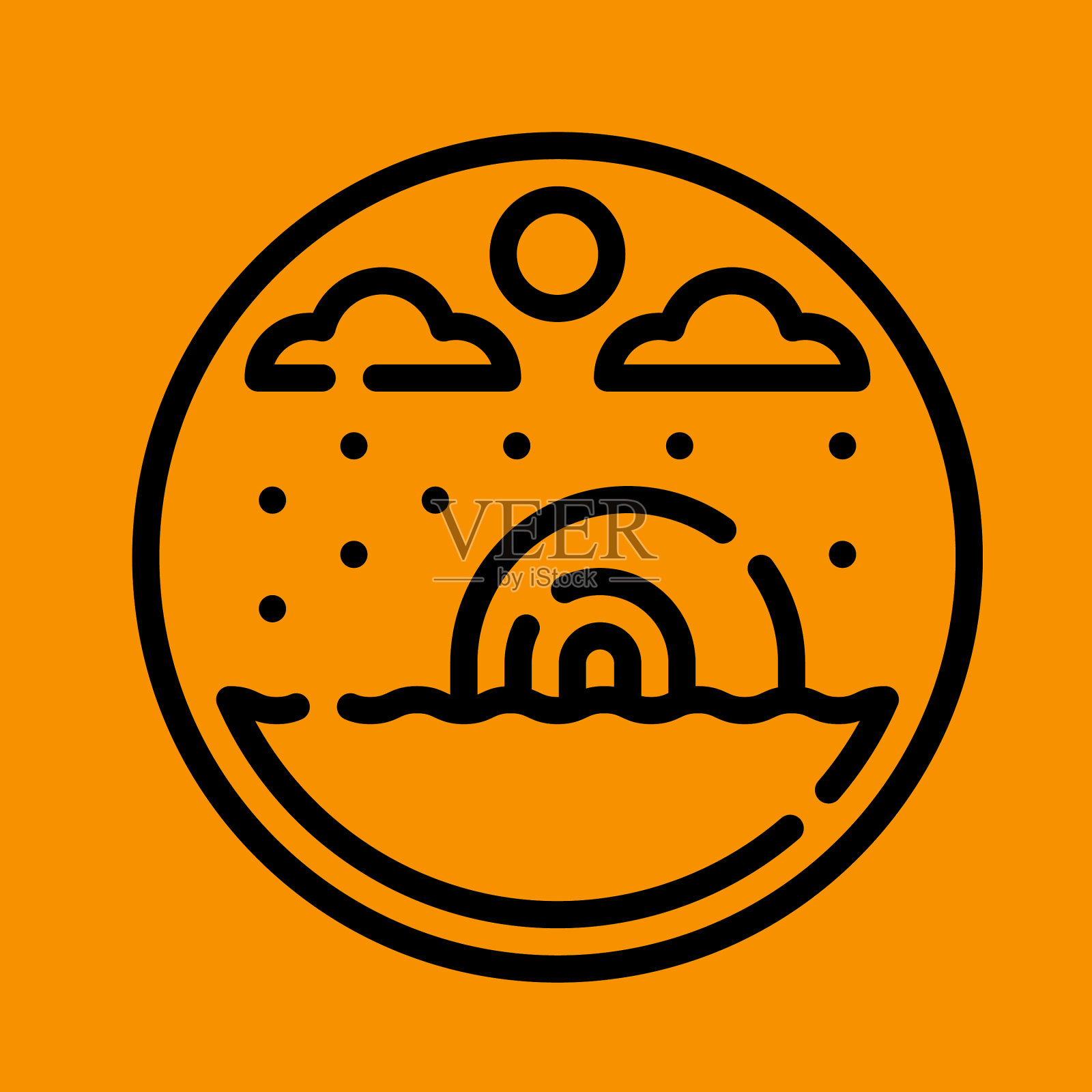 景观会徽图形下载模板现代插画图片素材