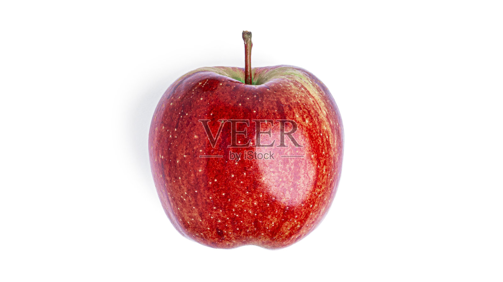 白色背景上的红苹果照片摄影图片