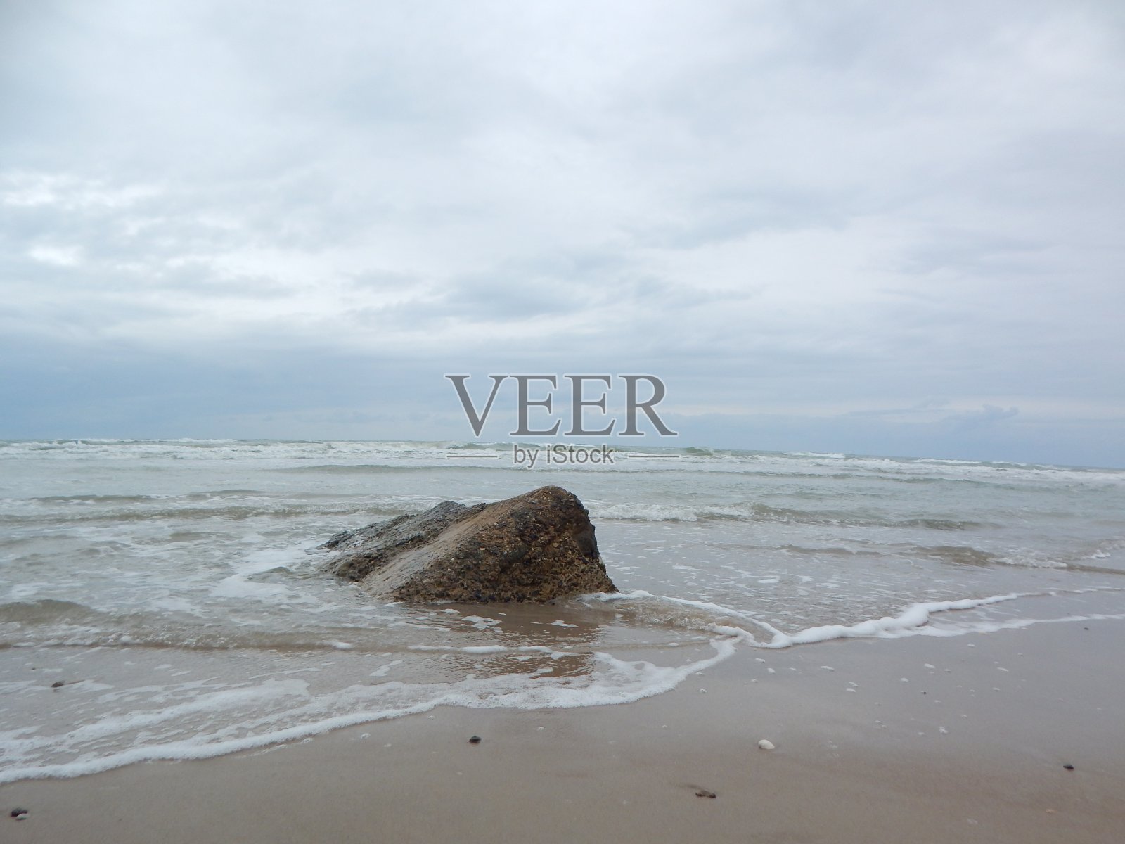 丹麦西海岸洛肯附近的旧地堡照片摄影图片