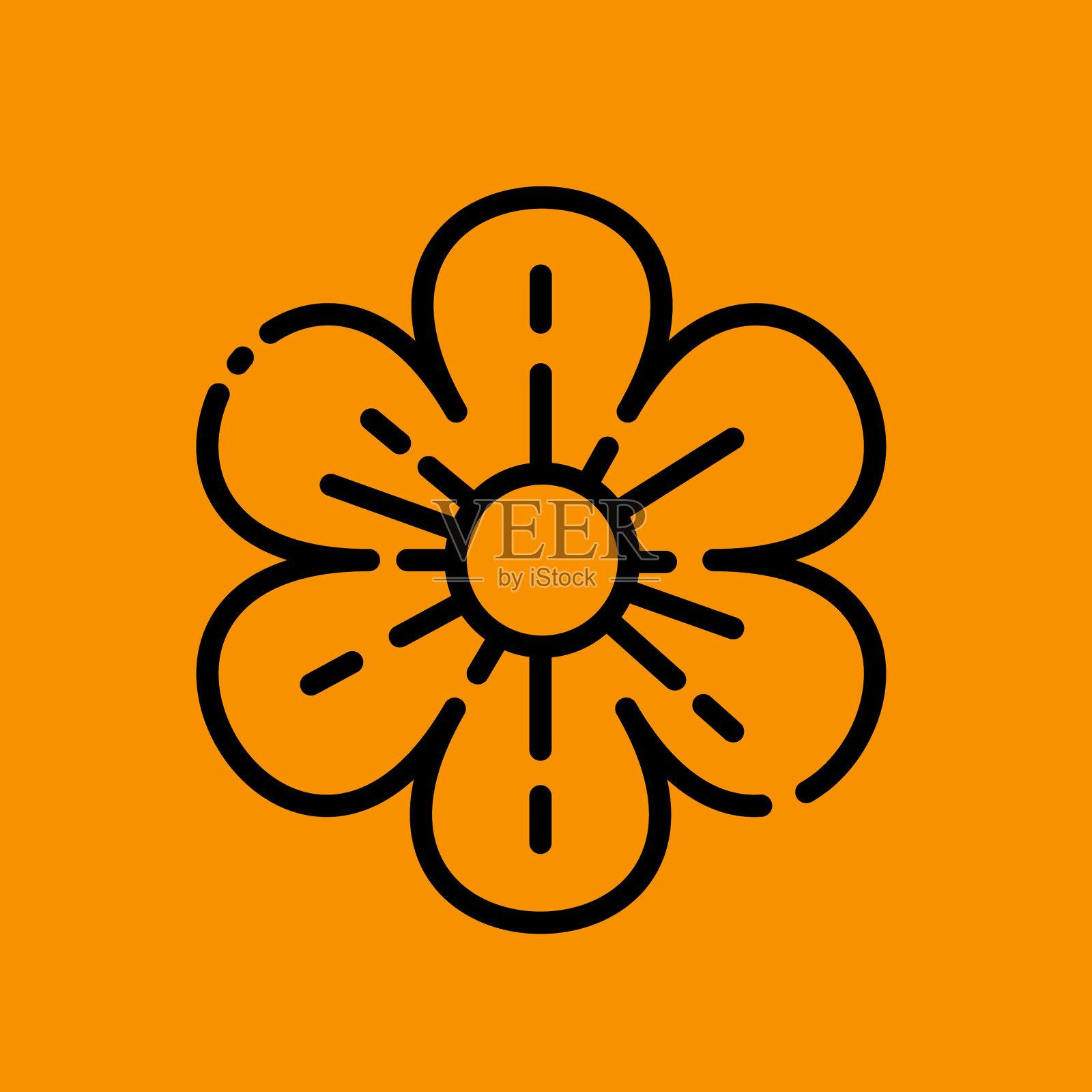 春日精品简单图标下载模板插画图片素材