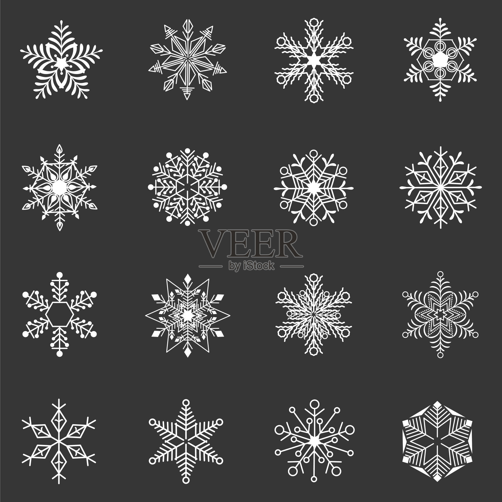 节日问候和节日背景圣诞快乐和新年快乐插画图片素材