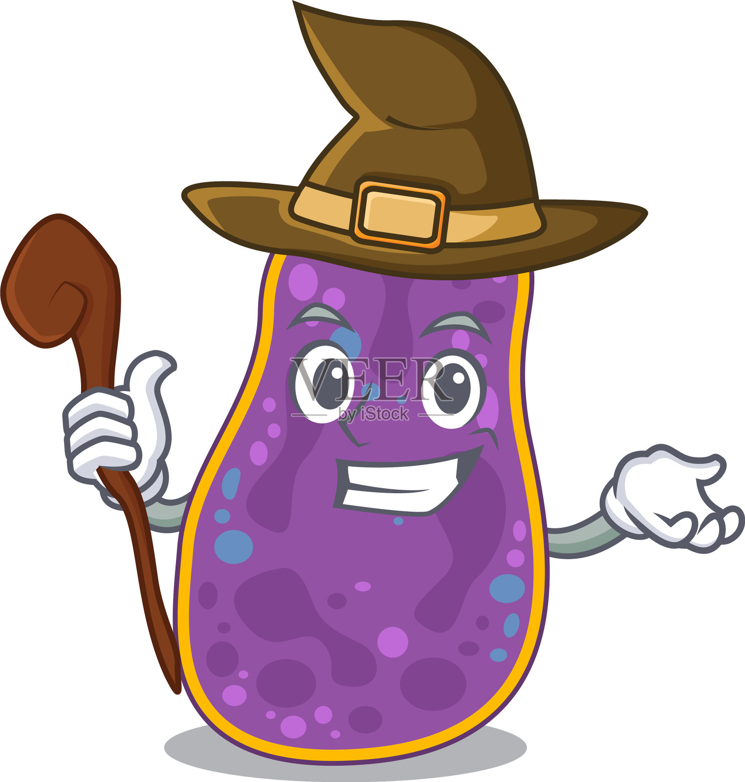 志贺氏杆菌sp细菌狡猾狡猾的巫婆插画图片素材