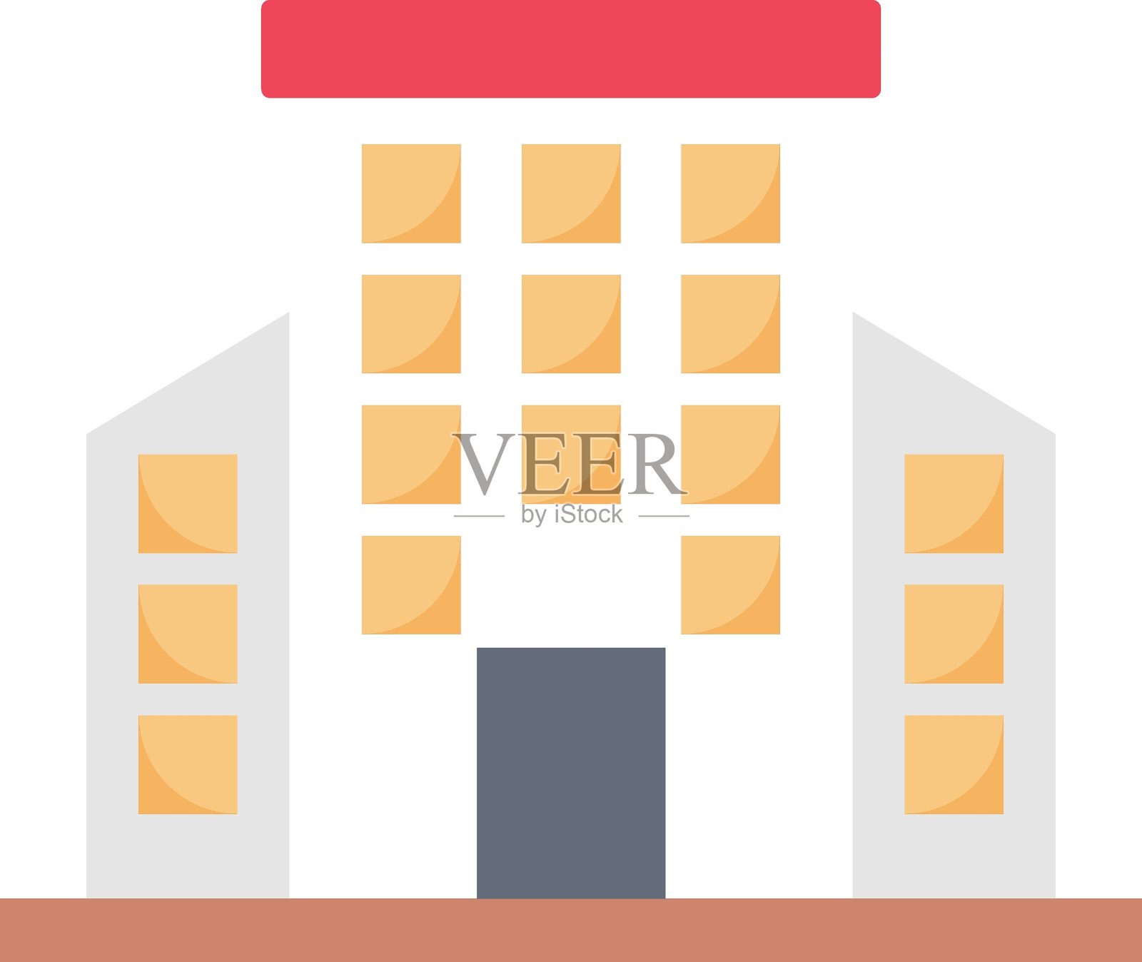 办公室插画图片素材