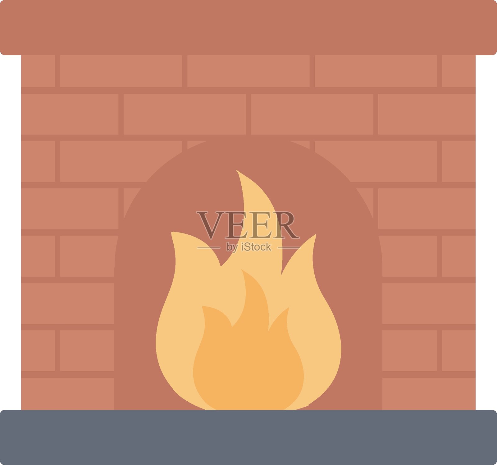 烟囱插画图片素材