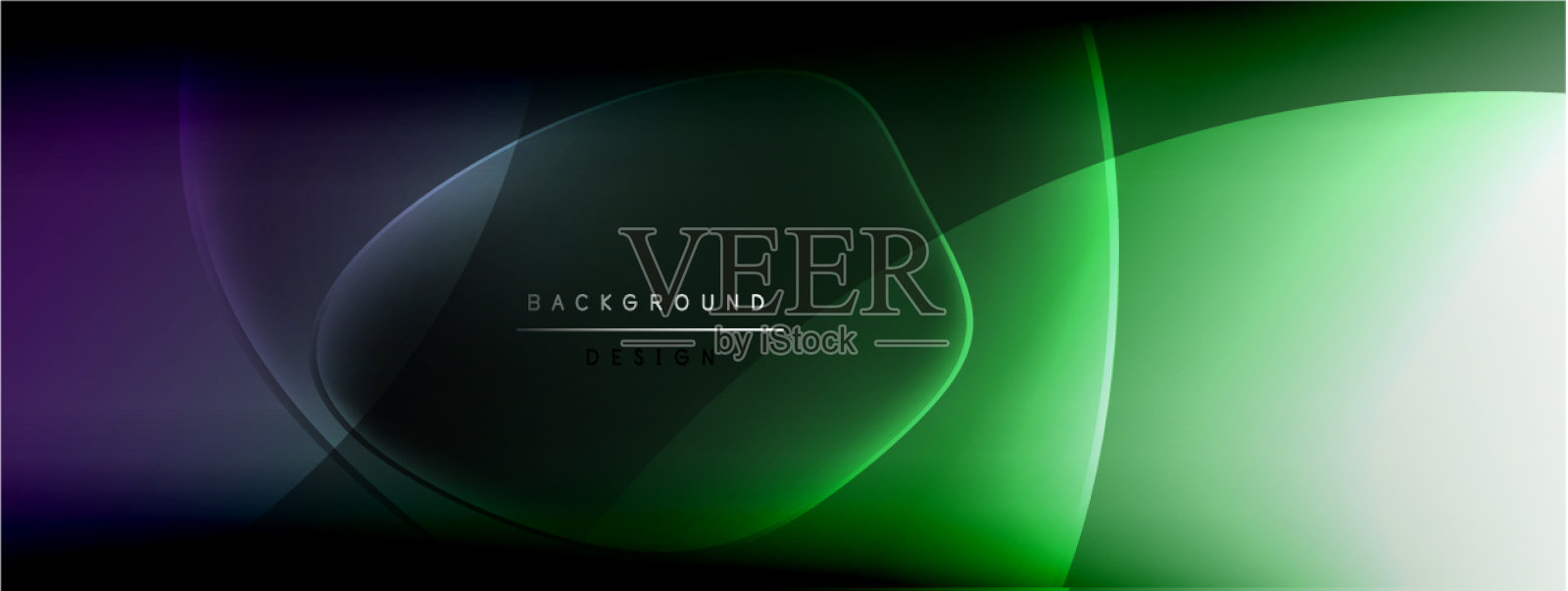 摘要背景-液体气泡的形状插画图片素材