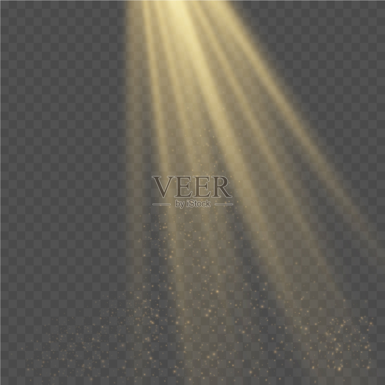 透明闪亮的太阳插画图片素材