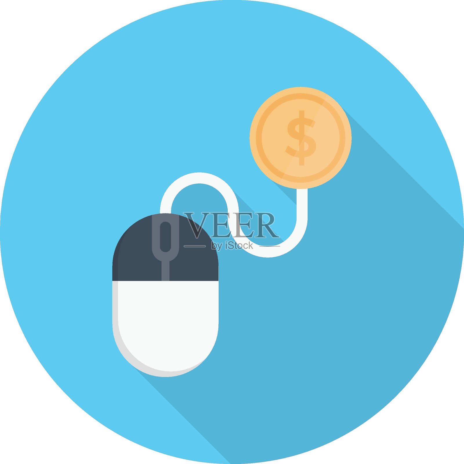 对点击插画图片素材