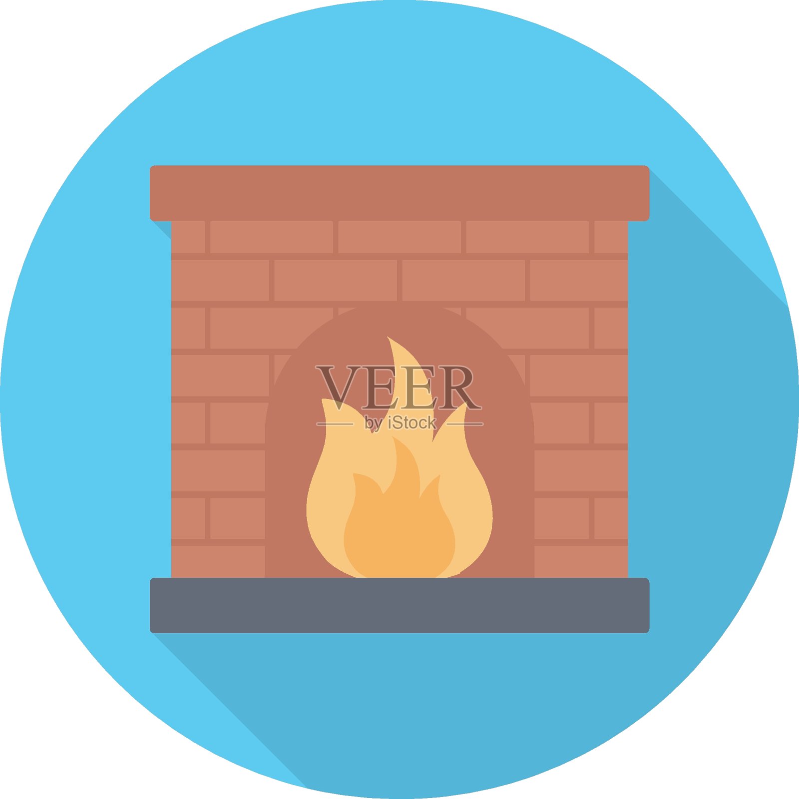 烟囱插画图片素材