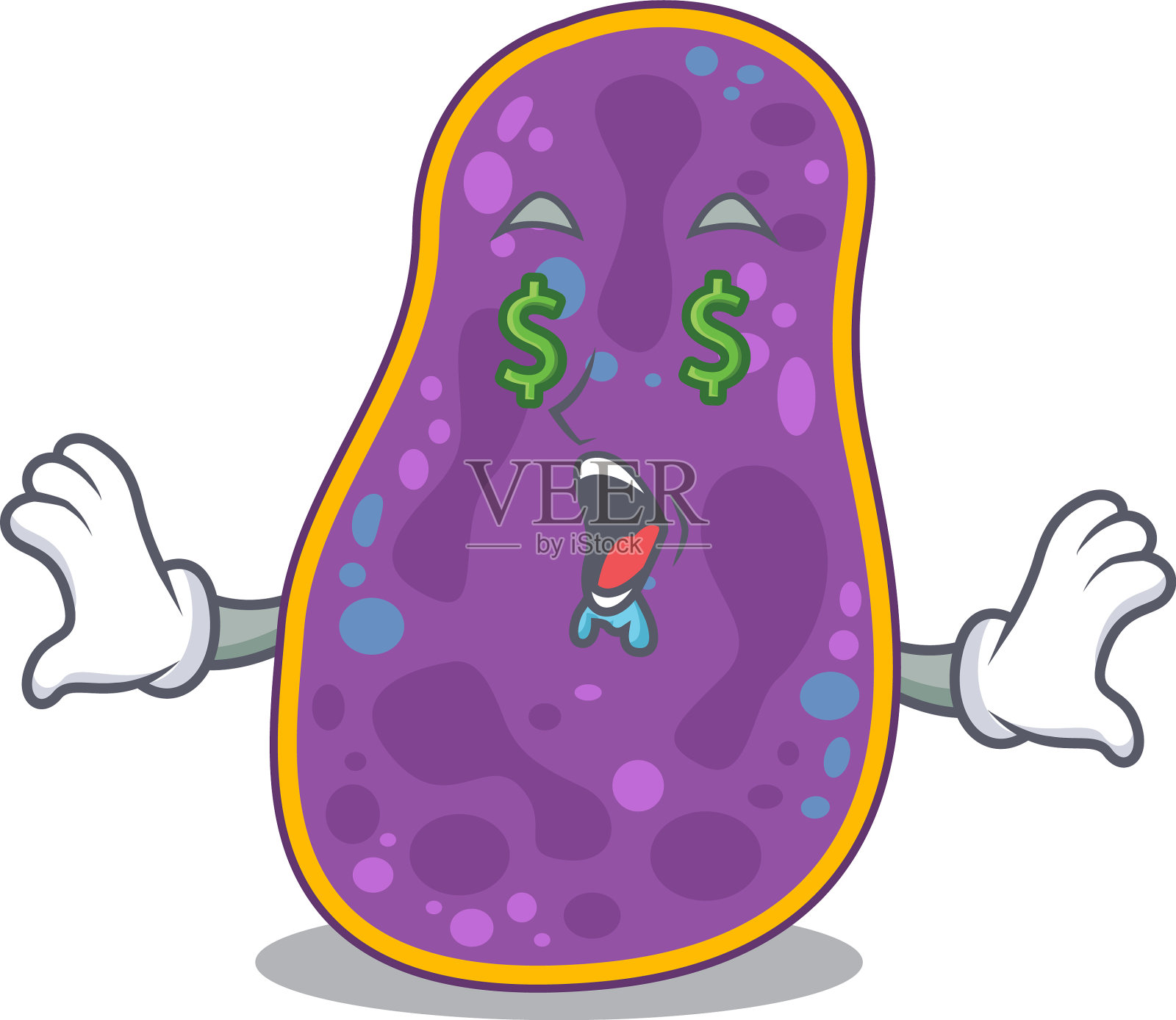 丰富的志贺氏卡通人物设计插画图片素材