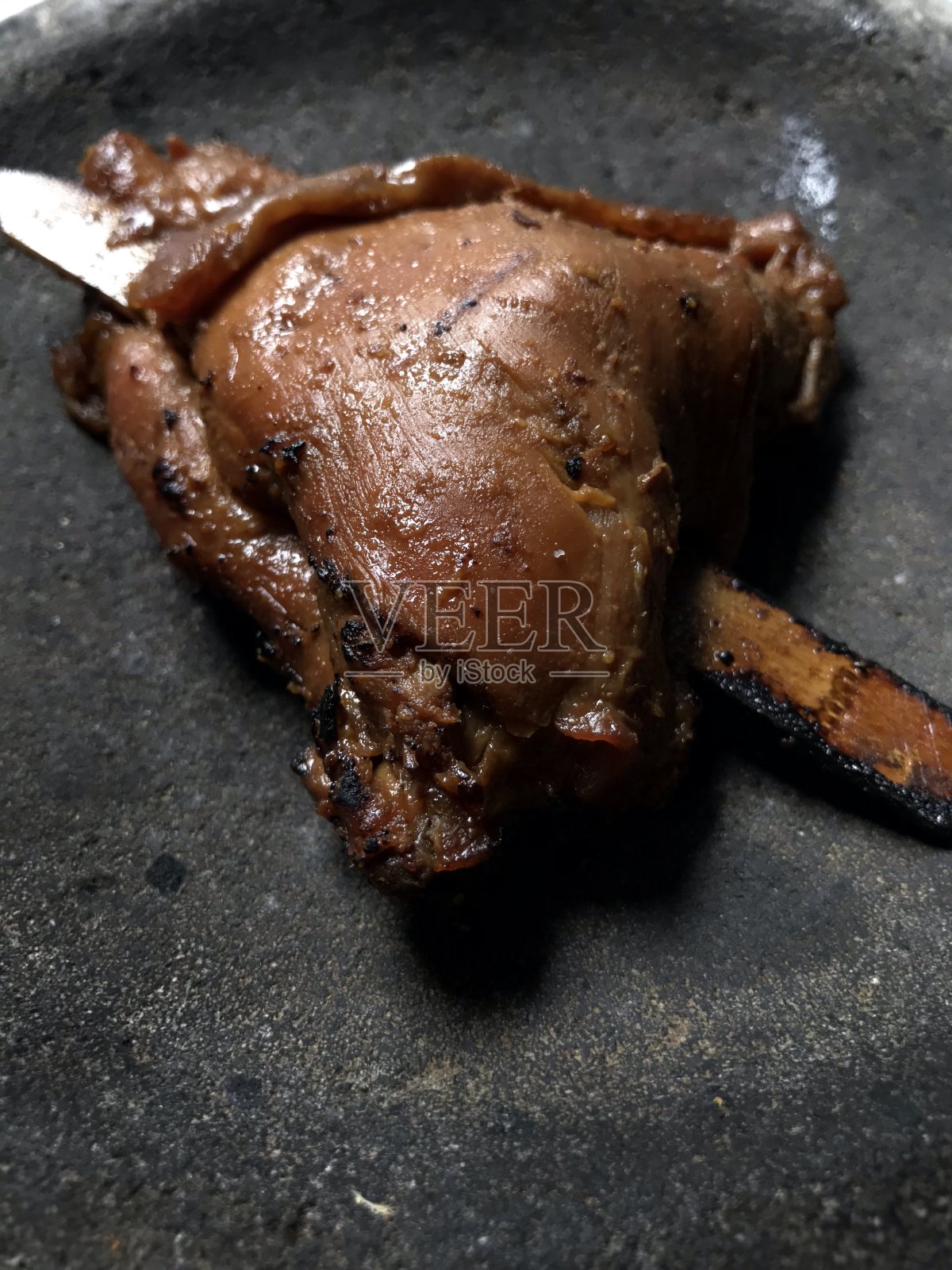 烤鸡照片摄影图片