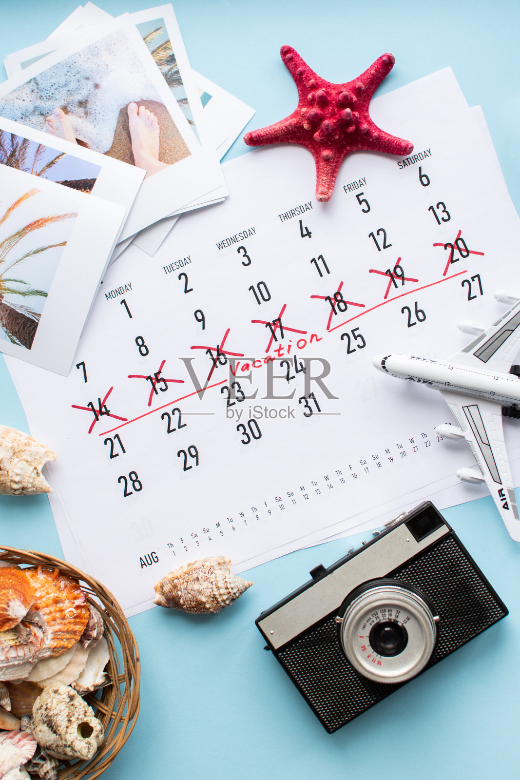 假期计划的概念。旅行的准备照片摄影图片