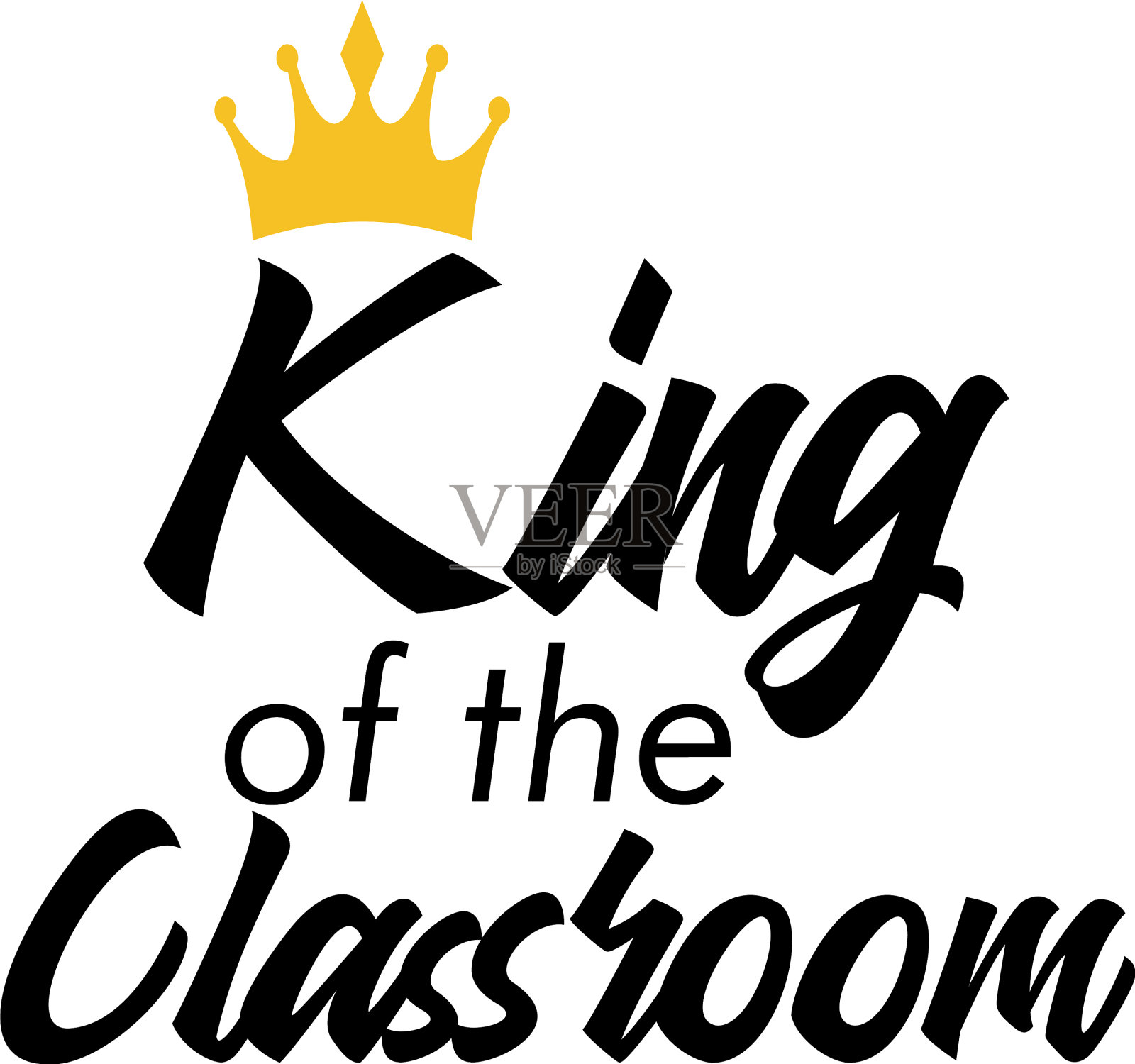 学校引用字母排版插画图片素材