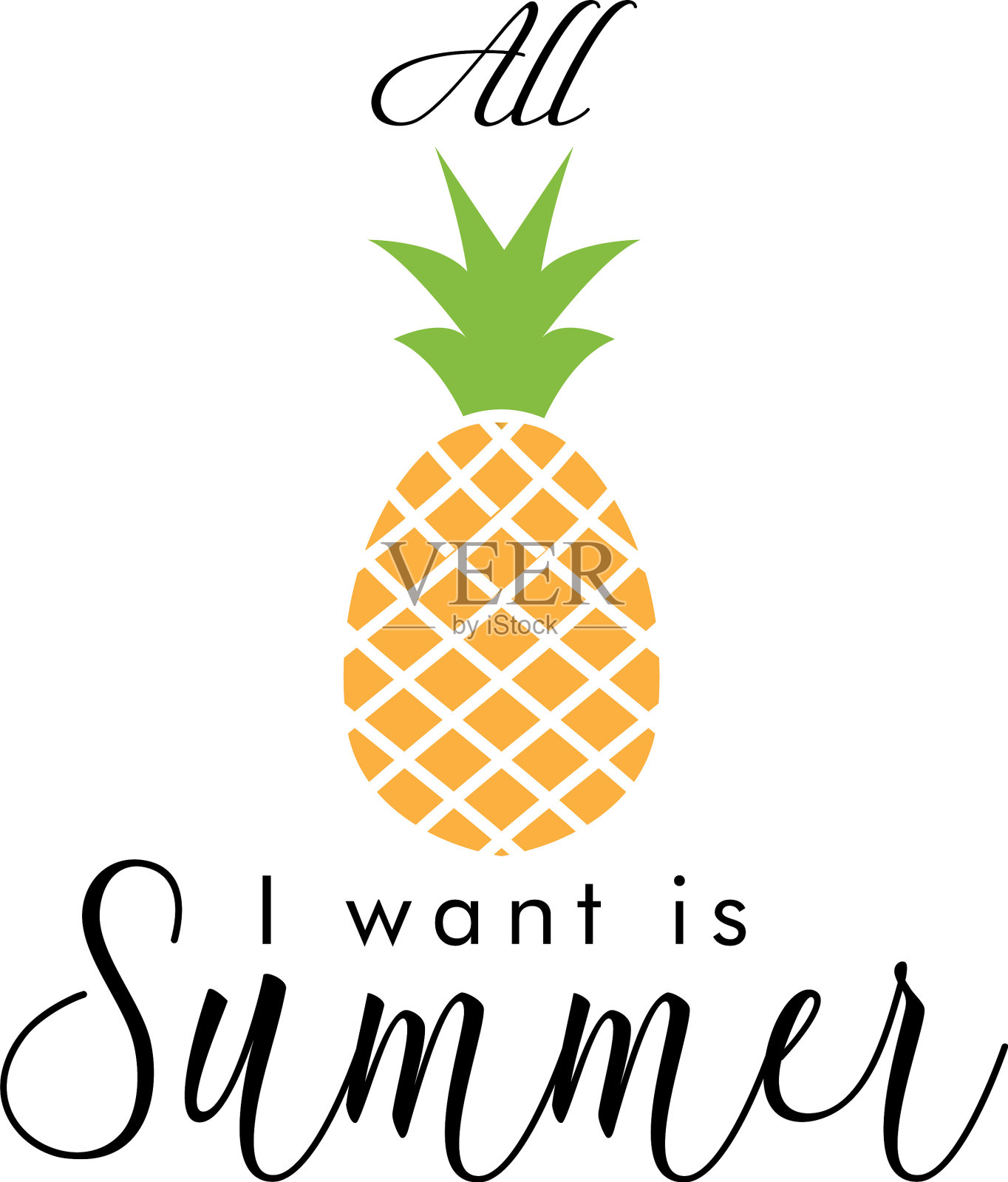 夏季报价字母排版设计元素图片