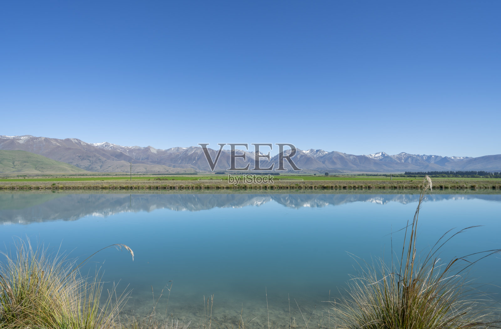 坎特伯雷的欧豪运河照片摄影图片