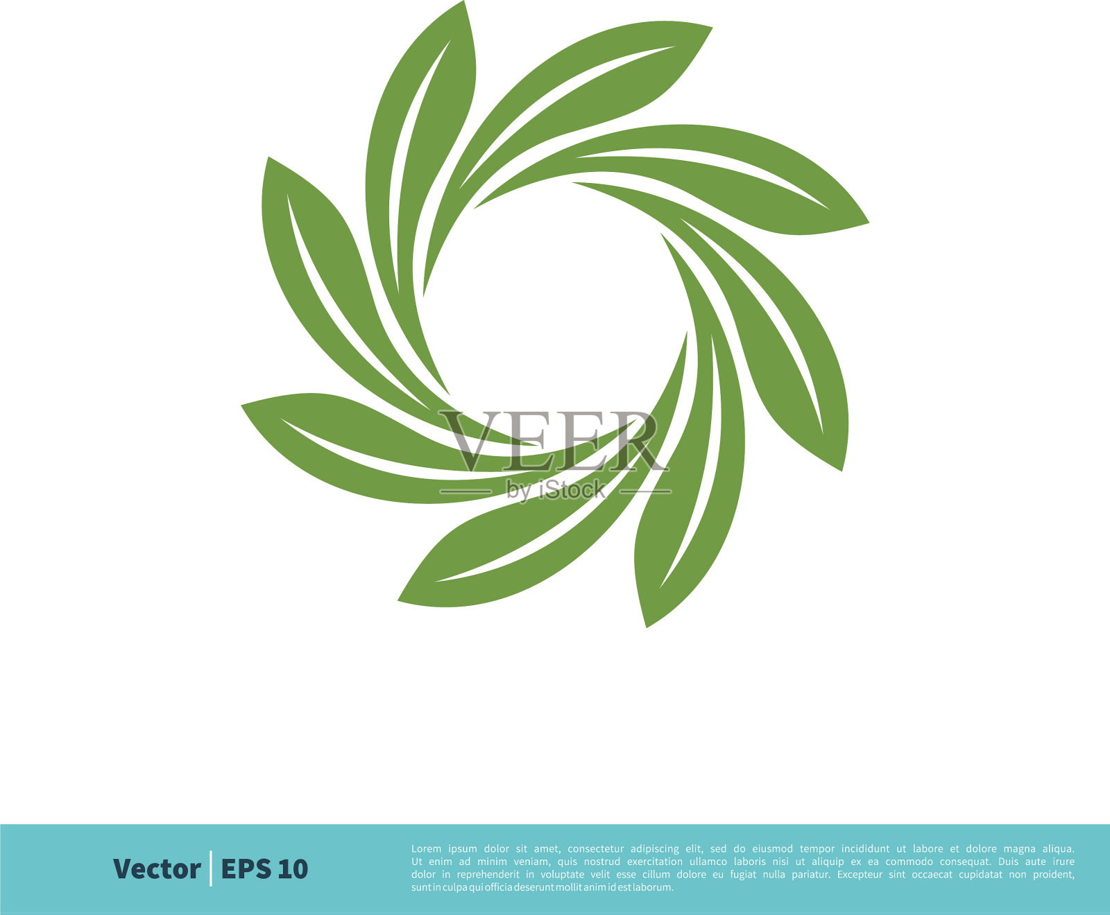 装饰圆星形图标标志模板设计插画图片素材