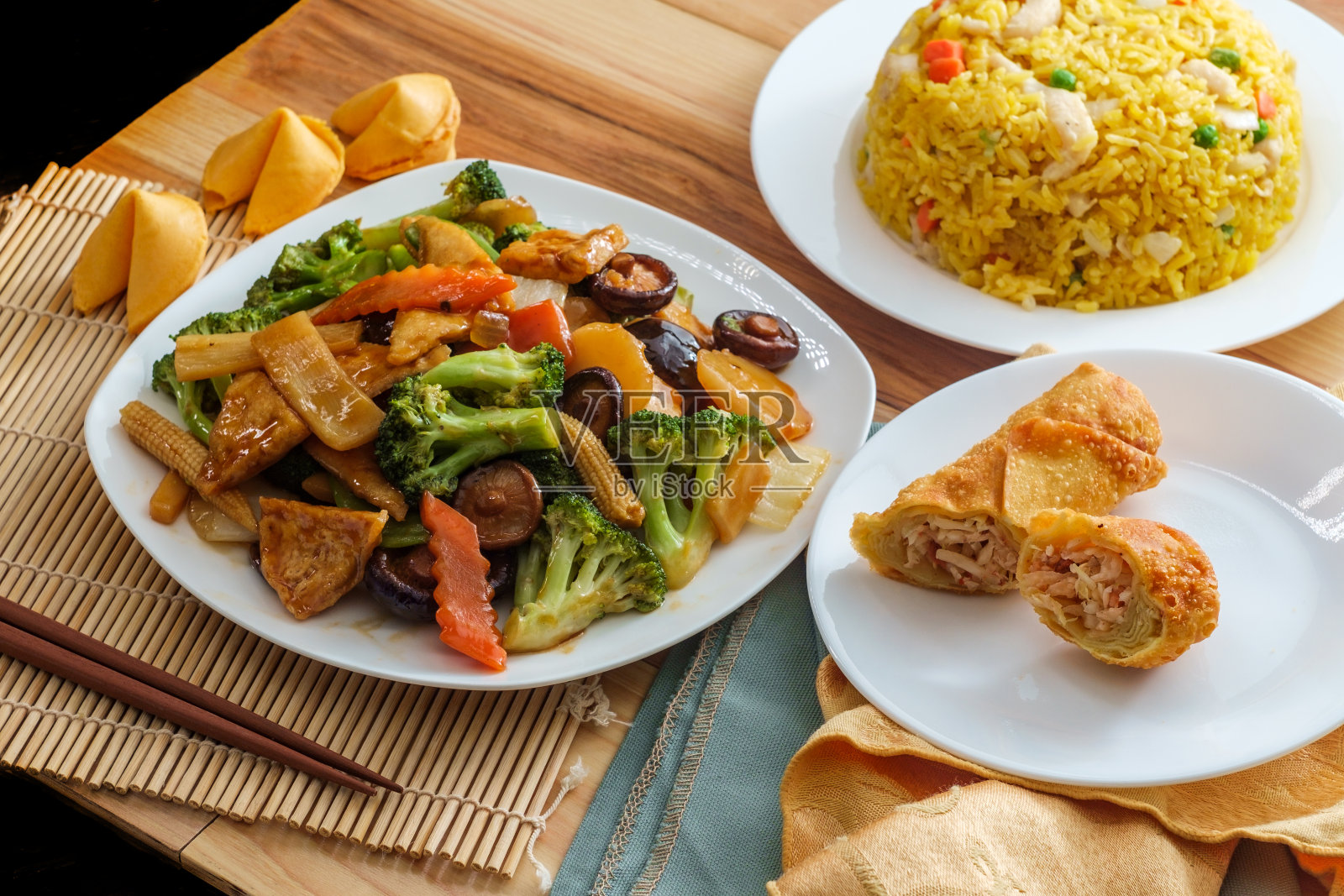 佛乐中国菜照片摄影图片