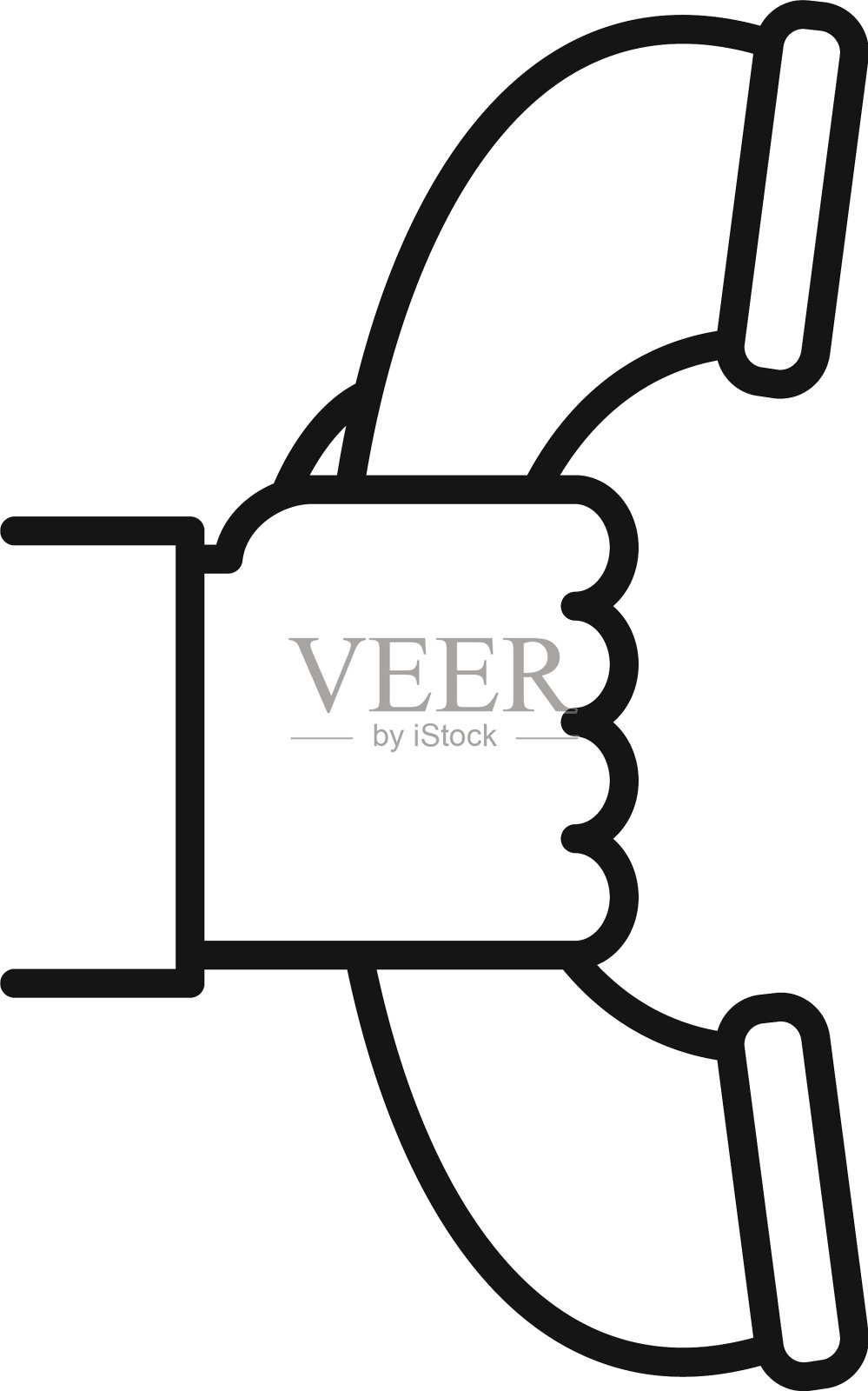 紧急呼叫服务中心图标轮廓样式设计元素图片