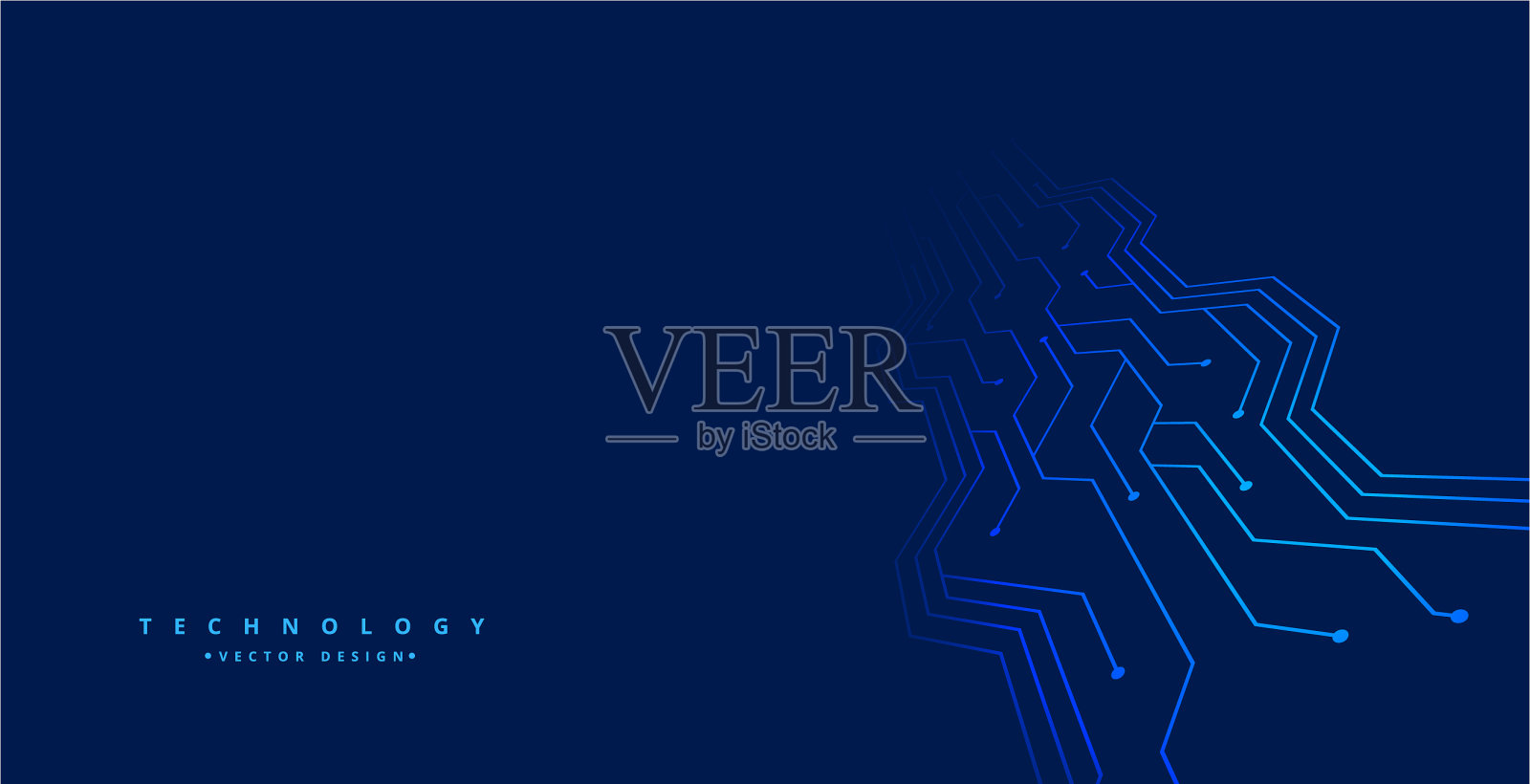 有电路板生产线技术背景插画图片素材