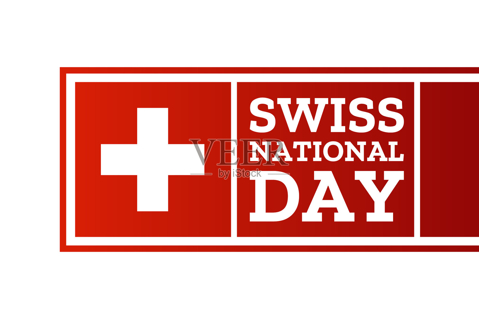 瑞士国庆假期概念模板设计元素图片