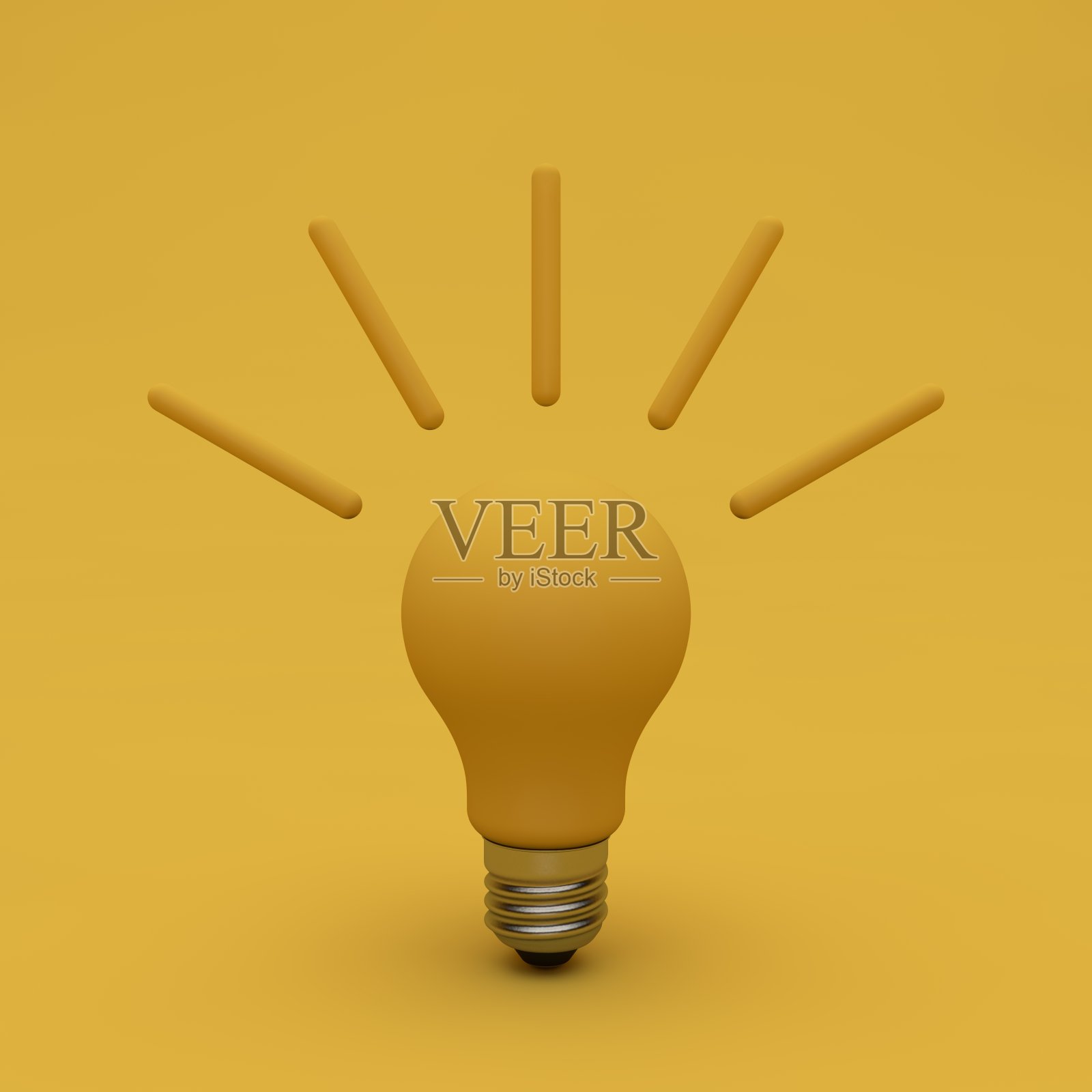 黄色的灯泡照片摄影图片