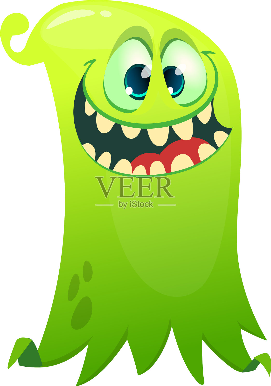 快乐卡通飞怪滑稽鬼设计元素图片