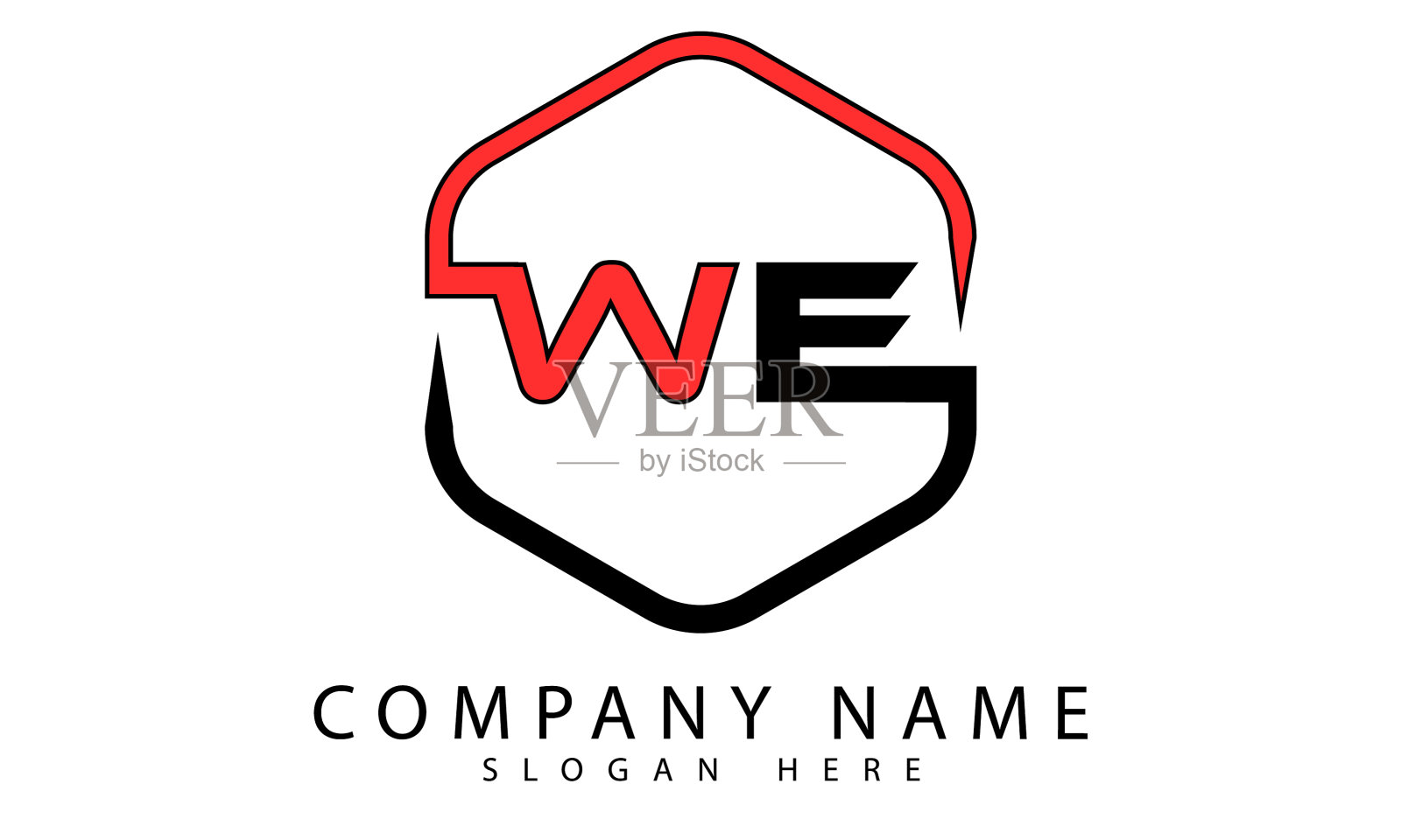 我们的标志插画图片素材