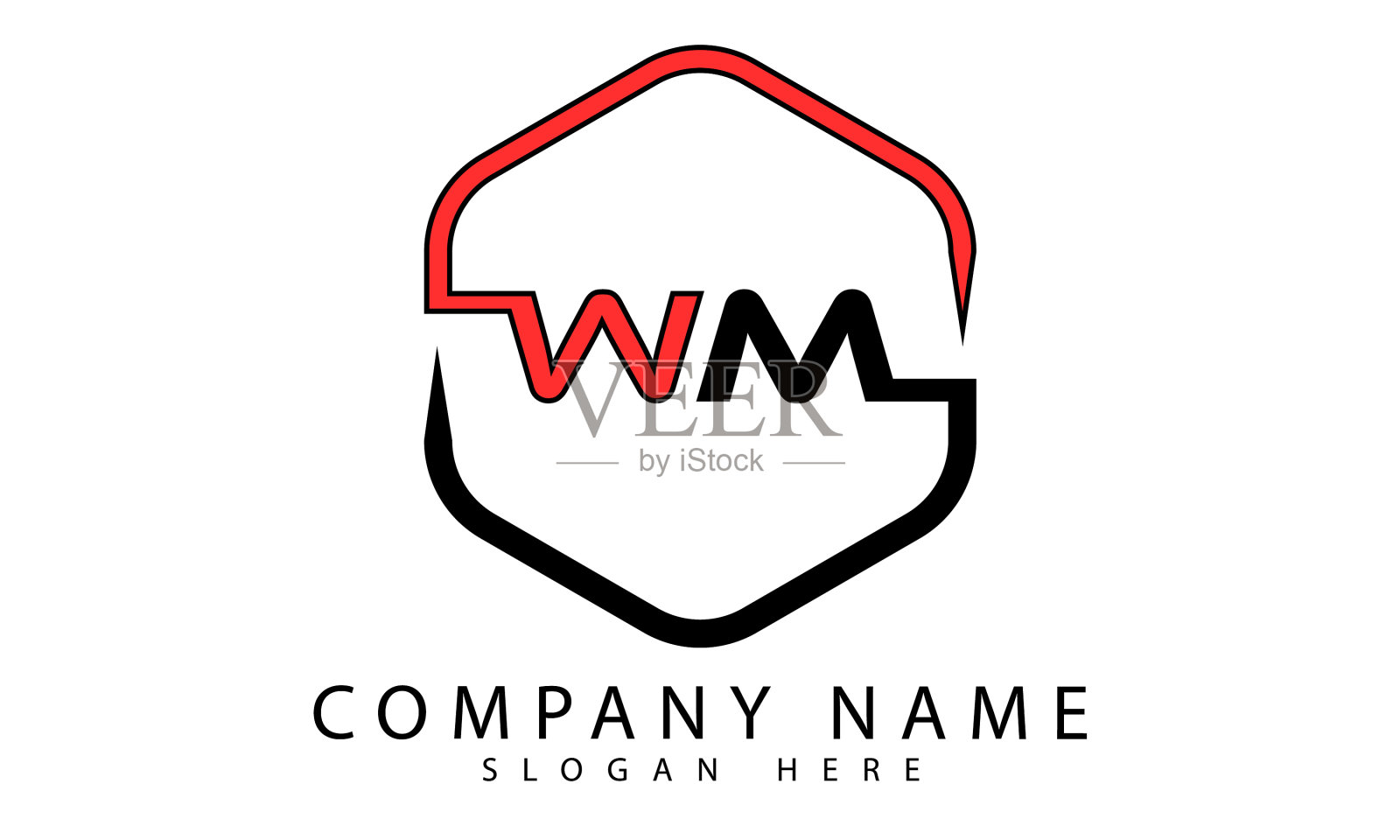 wm标志插画图片素材