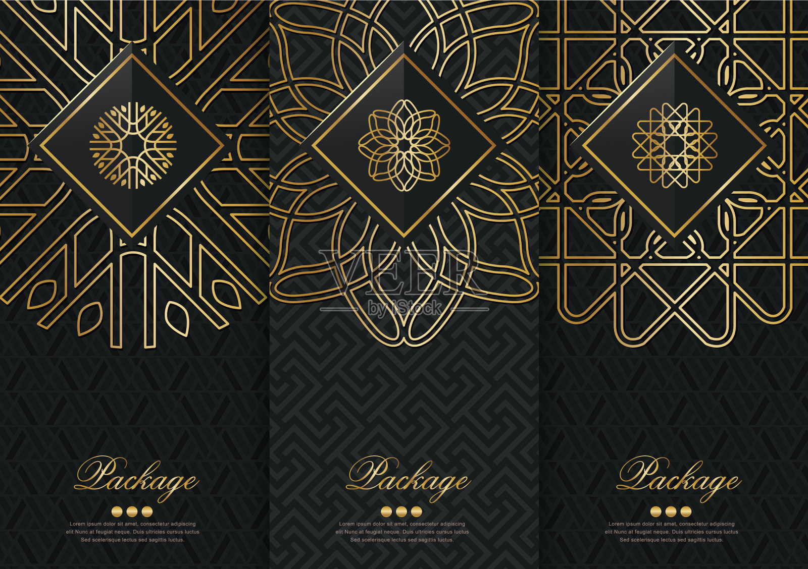 包装10插画图片素材