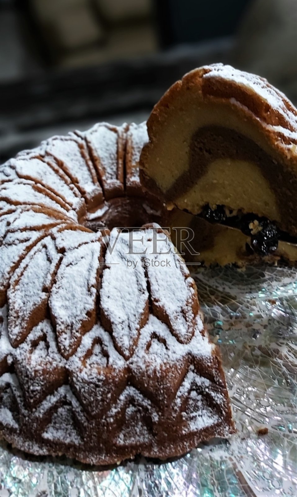 白棕色的蛋糕照片摄影图片