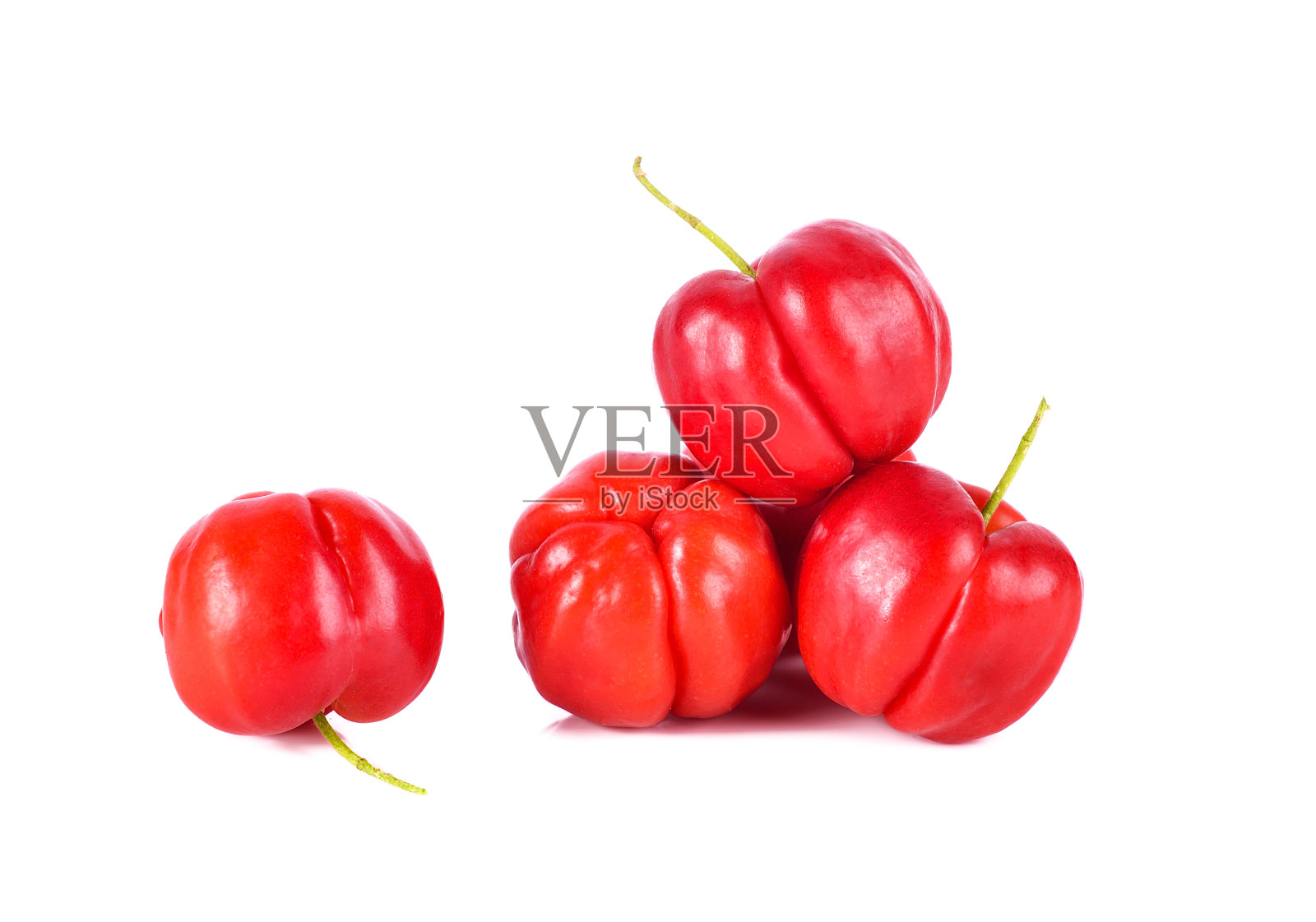 巴巴多斯樱桃，产自泰国中部照片摄影图片