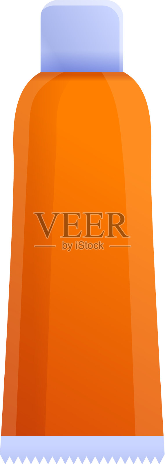 凝胶洗管图标卡通风格设计元素图片