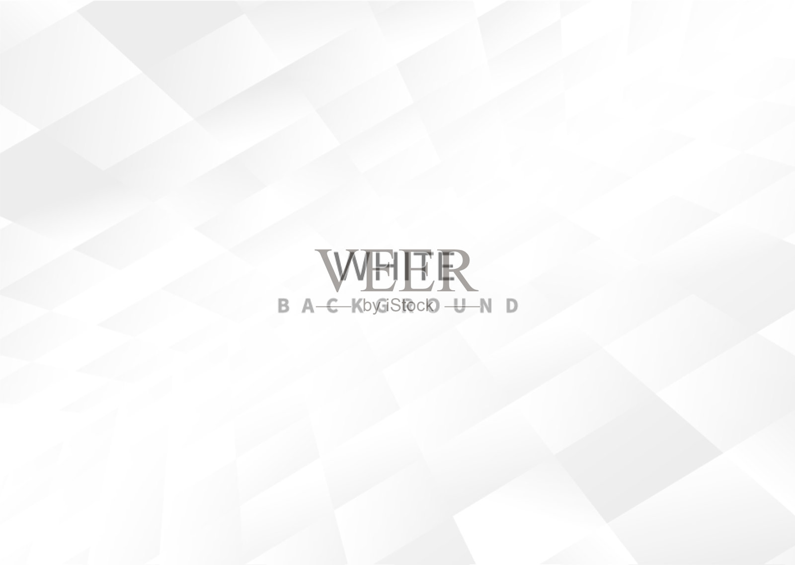 抽象正方形透视白色背景插画图片素材