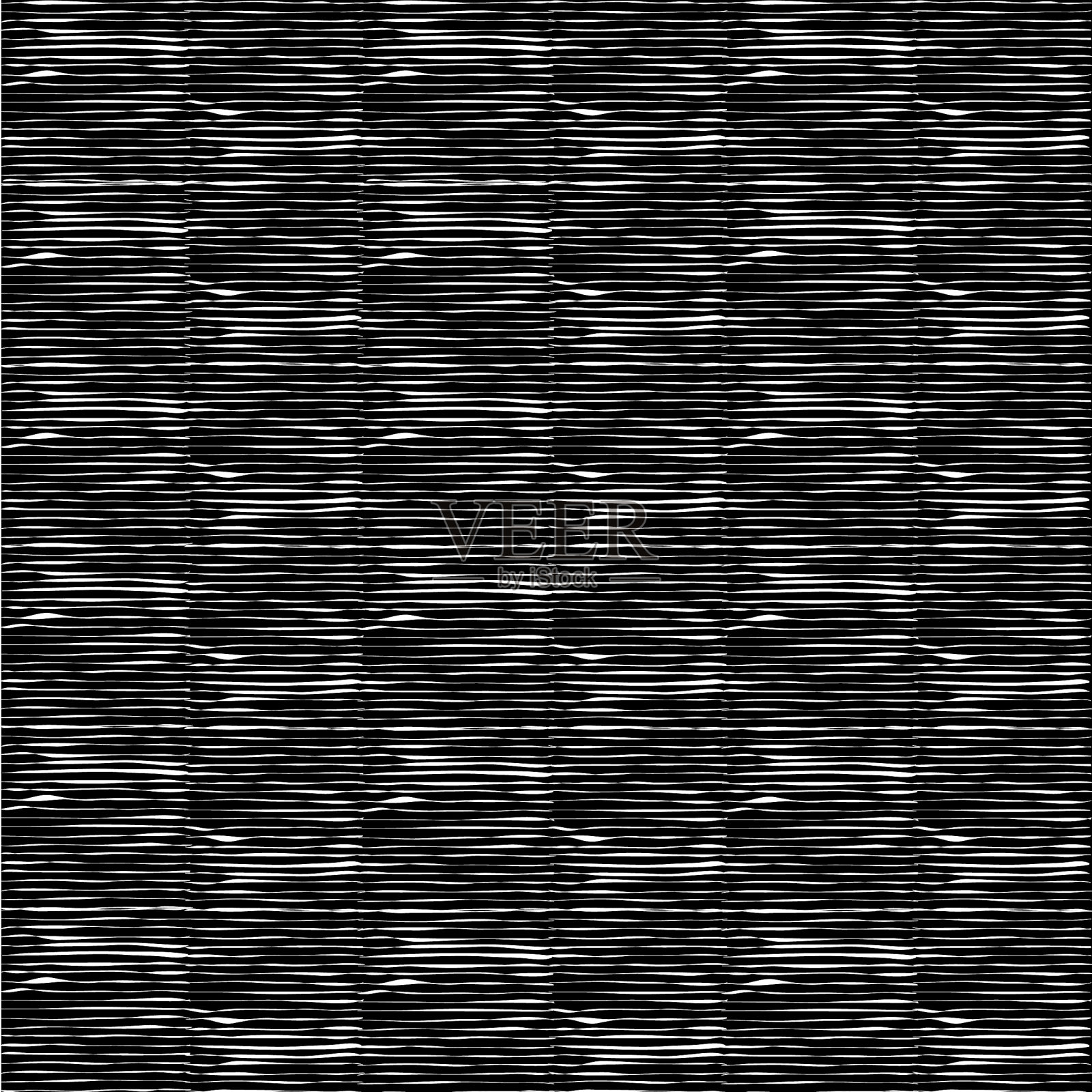 黑色背景上水平白线的图案插画图片素材