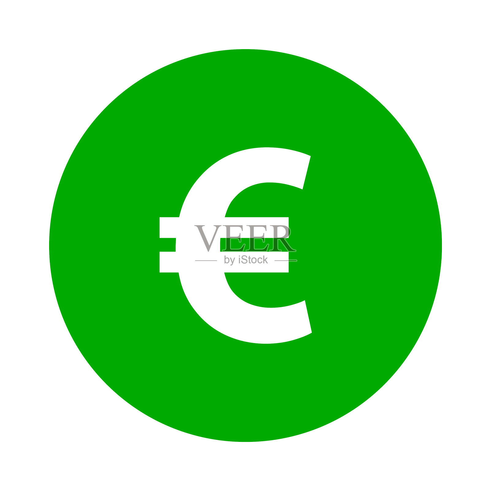 欧元和圆图标素材