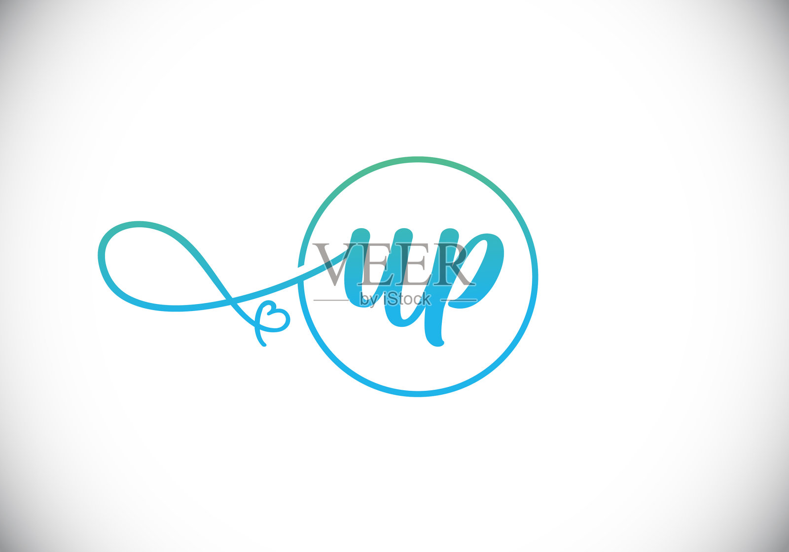 首字母u p标志设计模板插画图片素材