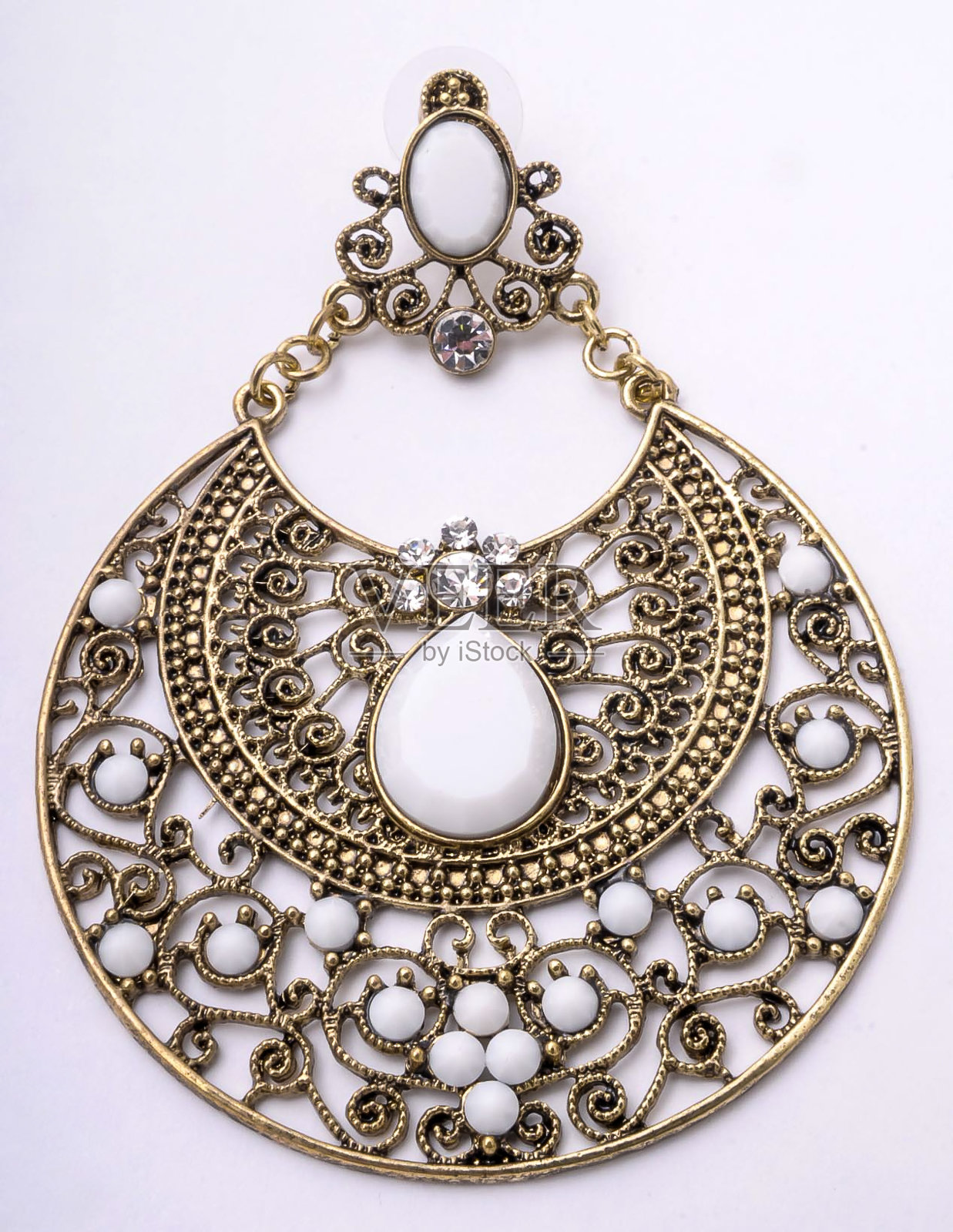 耳环与宝石，数码照片图片作为背景照片摄影图片