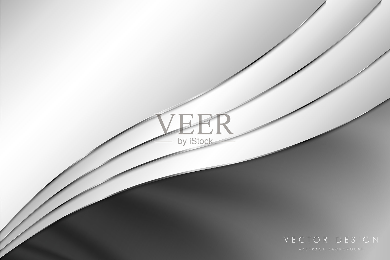 优雅的金属背景插画图片素材