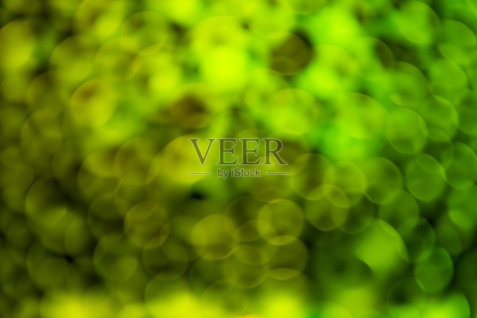 抽象背景与彩色模糊明亮的圆。照片摄影图片