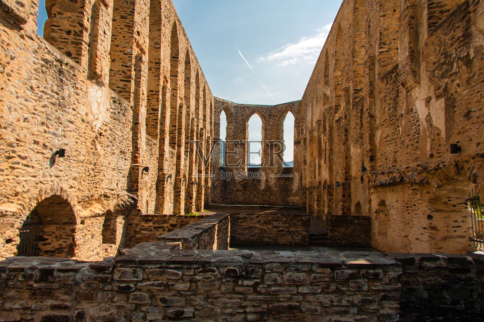 摩泽尔的斯图本修道院照片摄影图片