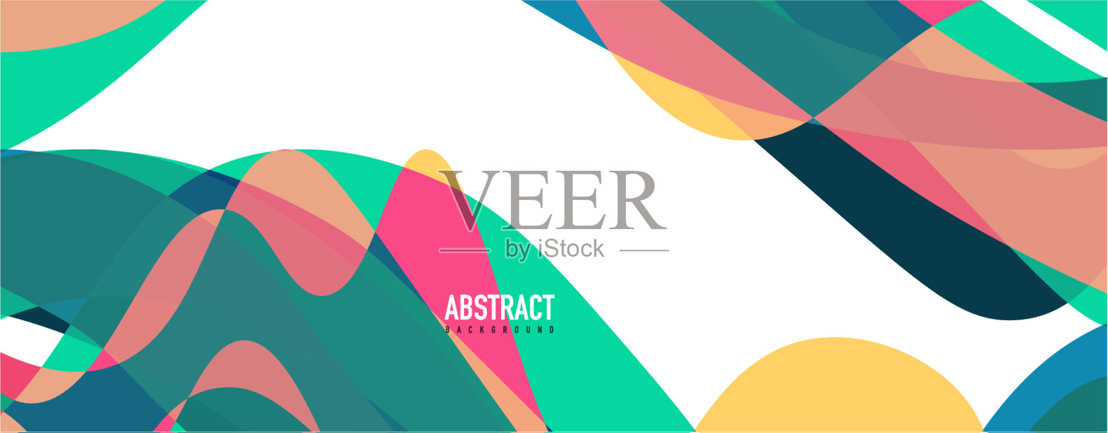 流体波彩色抽象背景动态插画图片素材