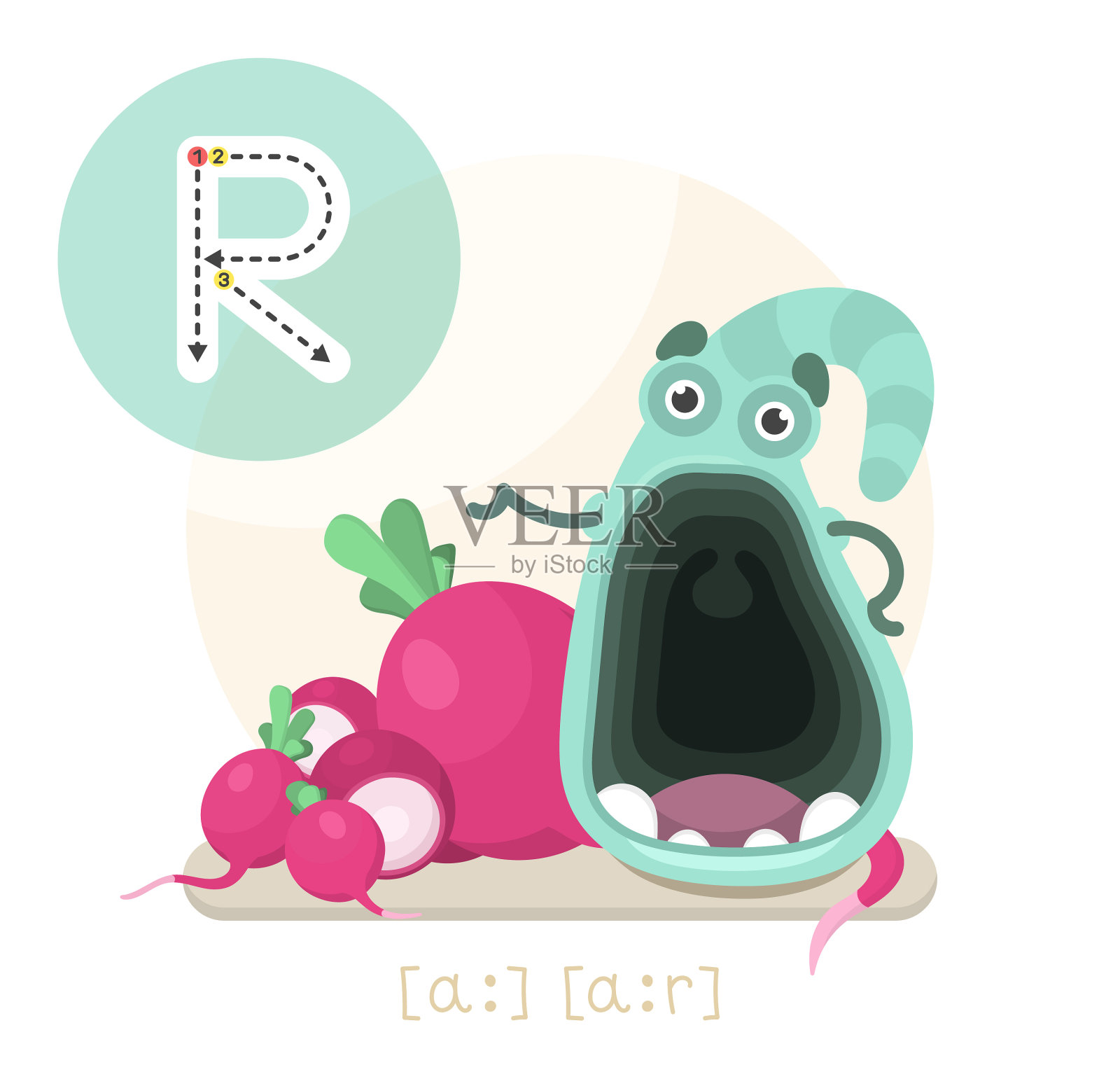 字母r和字符设计元素图片