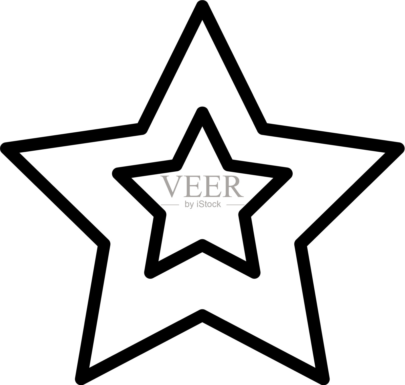 星行图标插画图片素材