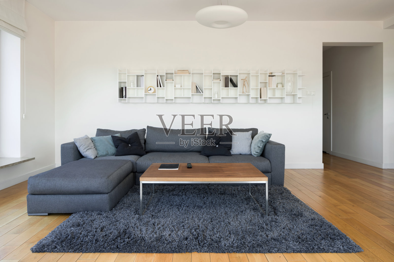 客厅装饰架照片摄影图片