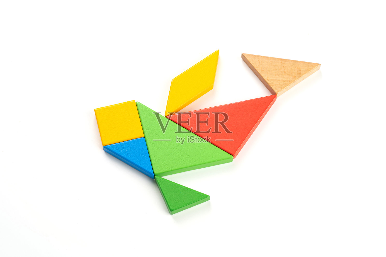 七巧板游戏跳鱼照片摄影图片