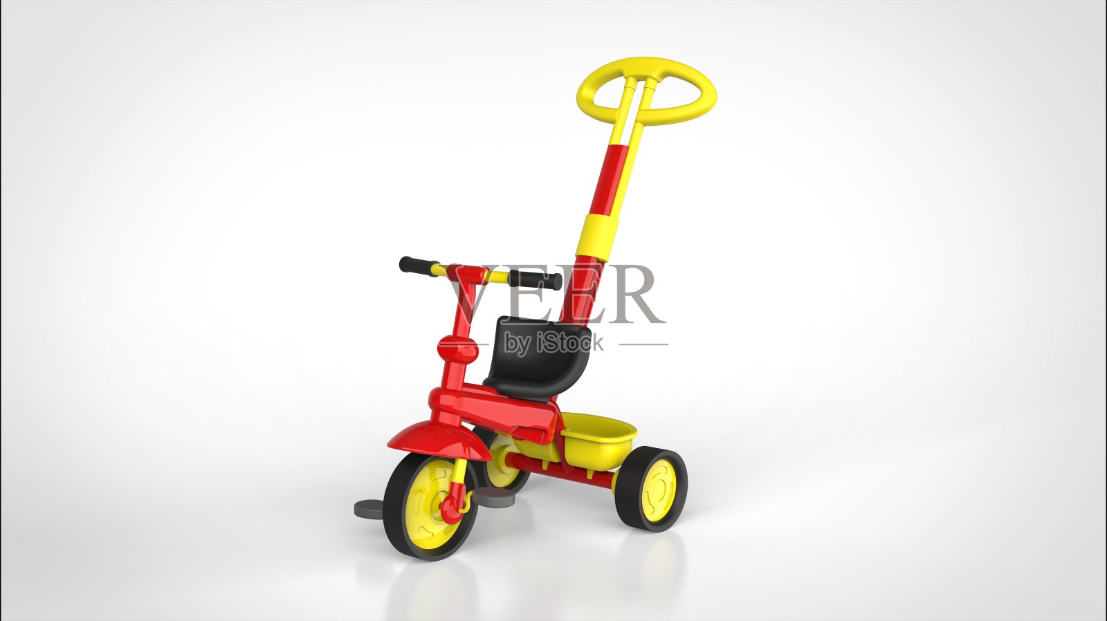 三轮车3 d渲染照片摄影图片