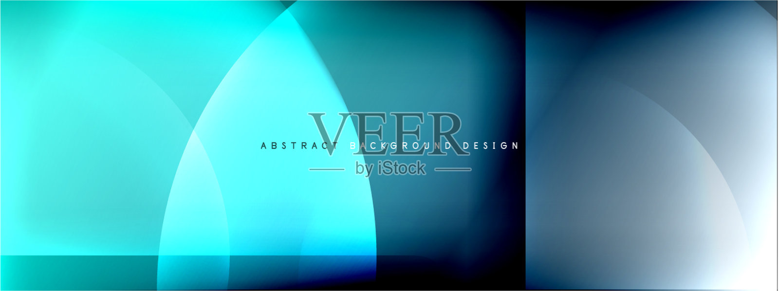 抽象背景-圆和十字上插画图片素材