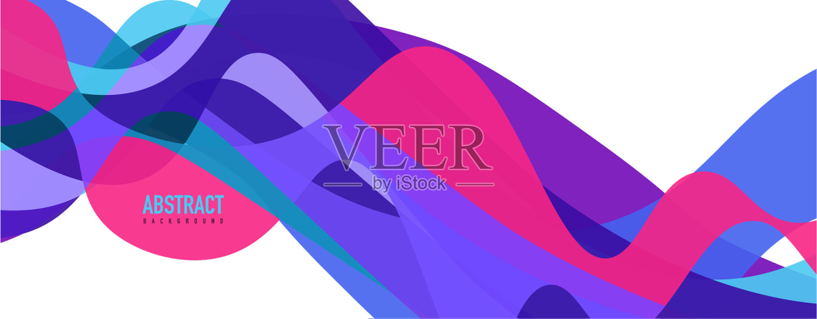 流体波彩色抽象背景动态插画图片素材