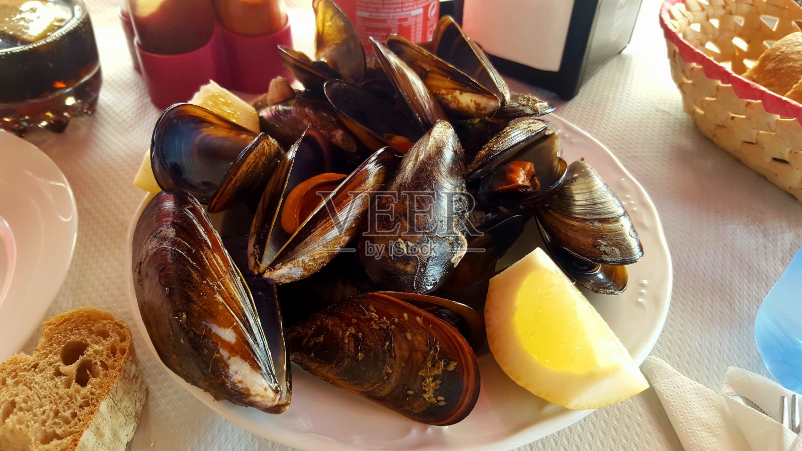 贻贝菜照片摄影图片